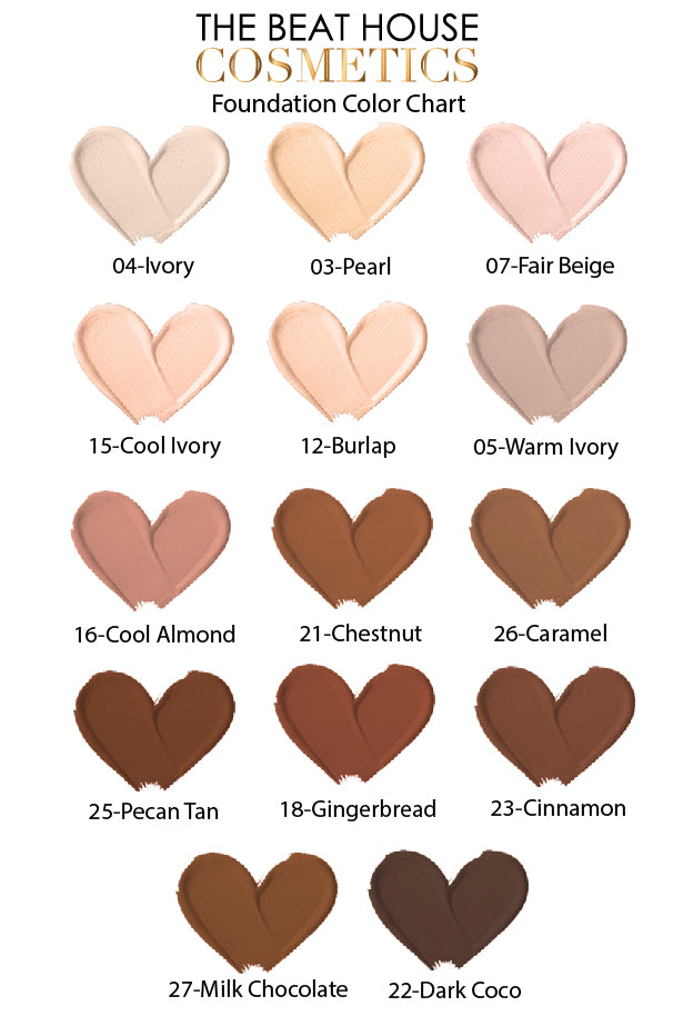 Full Coverage Matte Foundation - The Beat House 